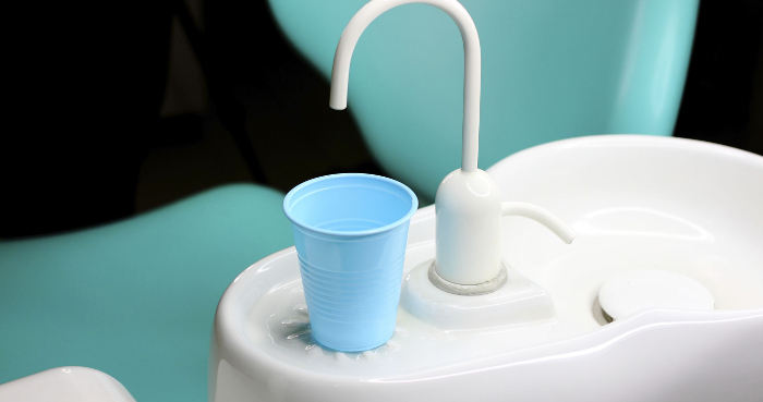 A lot of mercury goes down dentist's sinks, and much of it is not recycled.
