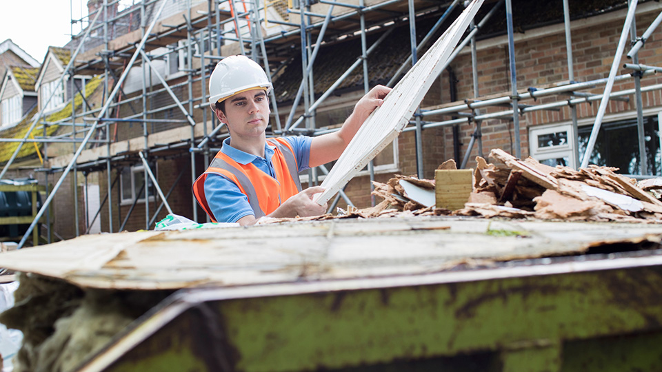 What can you recycle on a building site?